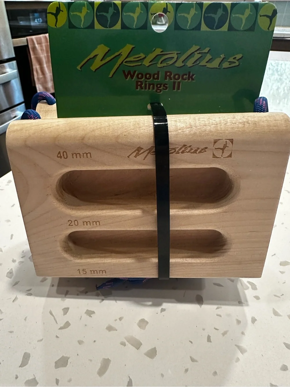 Wood Rock Rings II - Natural Wood Fingerboard